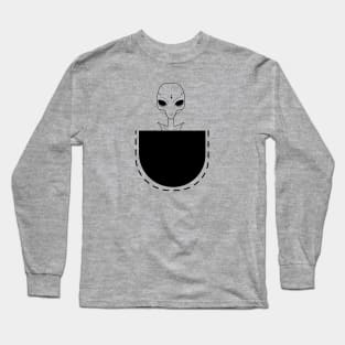 Alien in pocket Long Sleeve T-Shirt